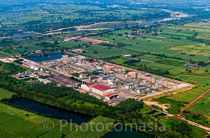 Ajinomoto factory in Kamphaeng Phet Province,Thailand