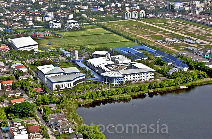 Aerial photo of Harrow International School Bangkok
