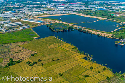 Port of Laem Chabang, Thailand Aerial photography of Port of Laem Chabang, Thailand