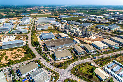 Port of Laem Chabang, Thailand Aerial photography of Port of Laem Chabang, Thailand