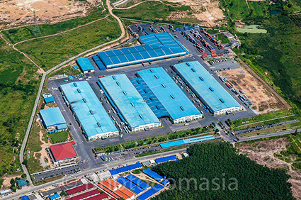 Port of Laem Chabang, Thailand Aerial photography of Port of Laem Chabang, Thailand