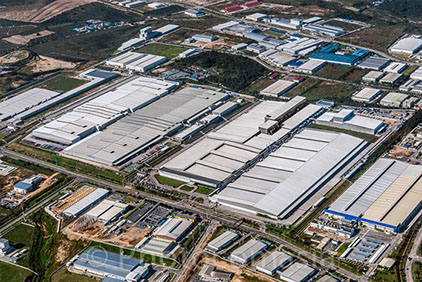 Port of Laem Chabang, Thailand Aerial photography of Port of Laem Chabang, Thailand