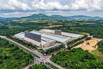 Port of Laem Chabang, Thailand Aerial photography of Port of Laem Chabang, Thailand