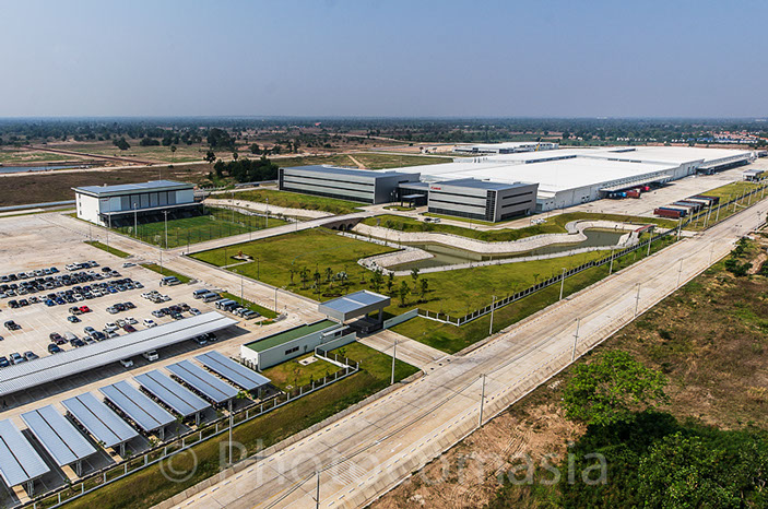 Canon factory in Nakhon Ratchasima, Thailand