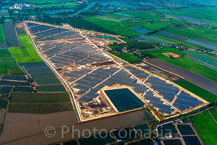Solar Farm in Sai Yai, Thailand