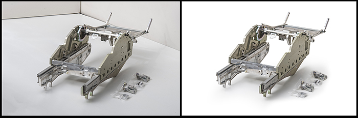 747 aircraft Part Before and after 747 aircraft Part Image Before and after Retouching