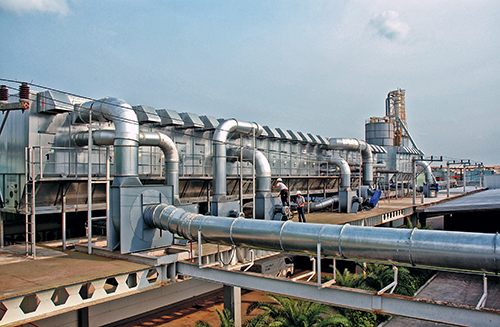 Factory refrigeration systems Factory refrigeration systems in Outside of Bangkok, Thailand