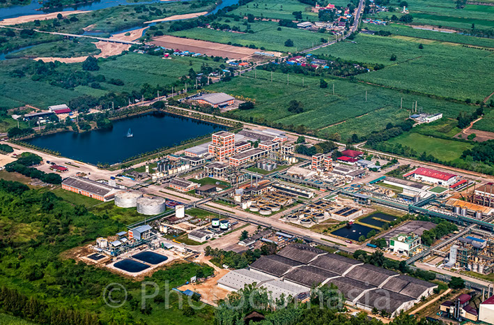 Ajinomoto factory in Kamphaeng Phet Province, Thailand
