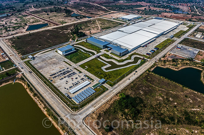 Canon factory in Nakhon Ratchasima, Thailand