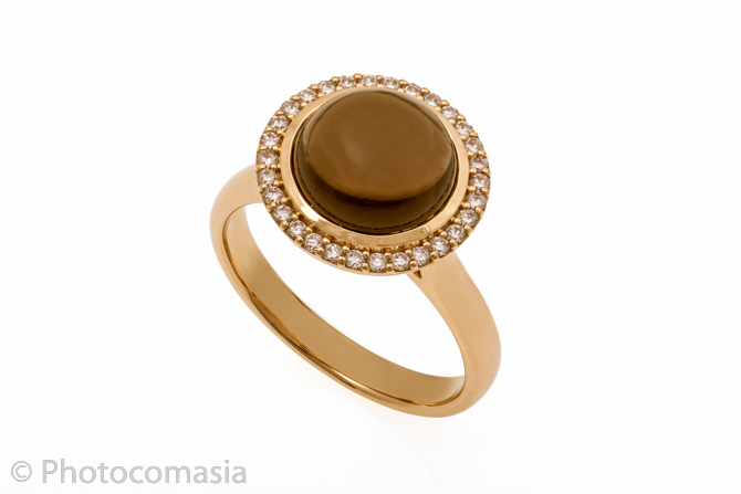 Diamond earrings Diamond earrings Shut up on the White background