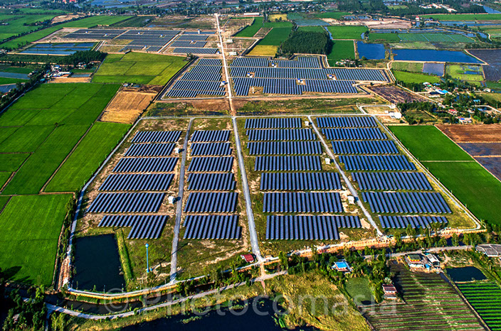 Solar Farm Sai Kyo in Thailand