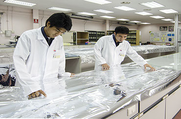 Film inspection in the factory